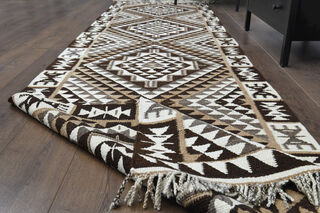 Turkish Vintage Runner Rug - Thumbnail