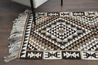 Turkish Vintage Runner Rug - Thumbnail