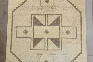 Turkish Vintage Runner Rug - Thumbnail