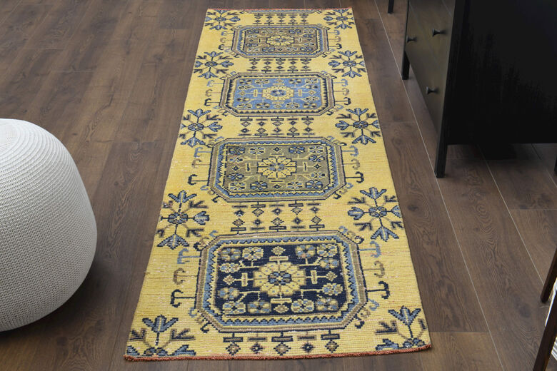 Turkish Vintage Runner Rug