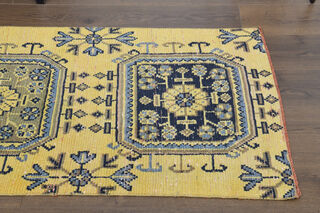 Turkish Vintage Runner Rug - Thumbnail