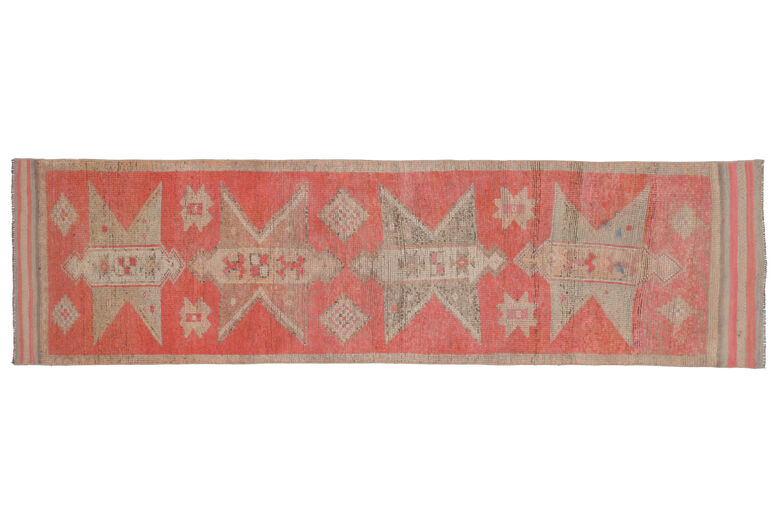 Hand-Knotted Runner Rug