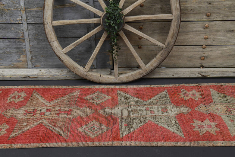 Hand-Knotted Runner Rug