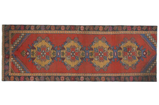 Oriental Vintage Runner Rug - Thumbnail