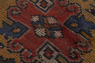 Oriental Vintage Runner Rug - Thumbnail