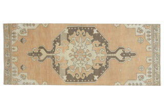 Vintage Turkish Runner Rug - Thumbnail