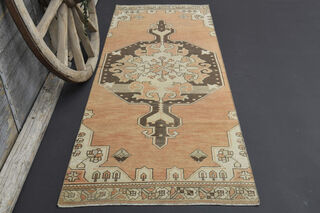 Vintage Turkish Runner Rug - Thumbnail