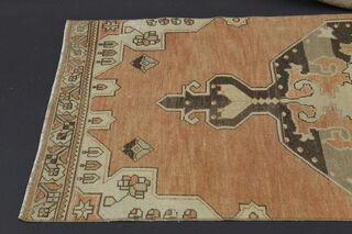 Vintage Turkish Runner Rug - Thumbnail