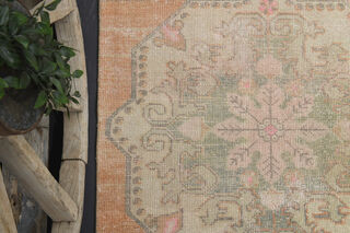 Turkish Vintage Runner Rug - Thumbnail