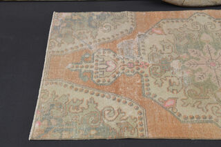 Turkish Vintage Runner Rug - Thumbnail