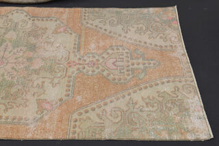 Turkish Vintage Runner Rug - Thumbnail