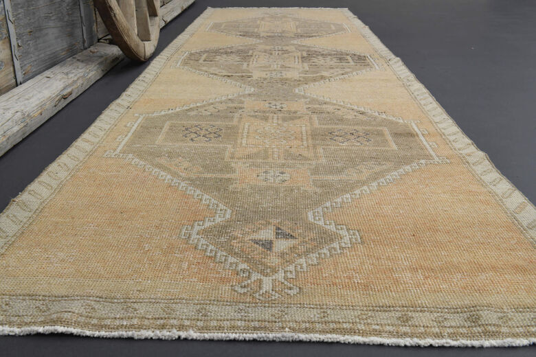 Vintage Handwoven Rug Runner