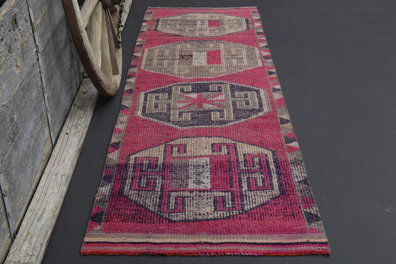 Turkish Vintage Runner Rug