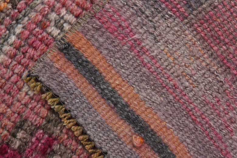 Hand-Knotted Vintage Anatolian Runner Rug
