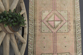 Turkish Vintage Runner Rug - Thumbnail