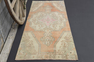 Burnt Orange Vintage Rug - Thumbnail