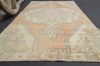 Burnt Orange Vintage Rug - Thumbnail