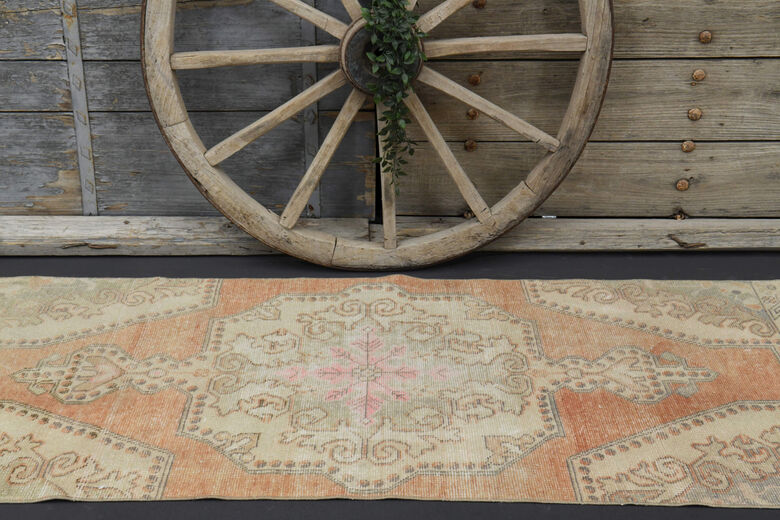 Burnt Orange Vintage Rug