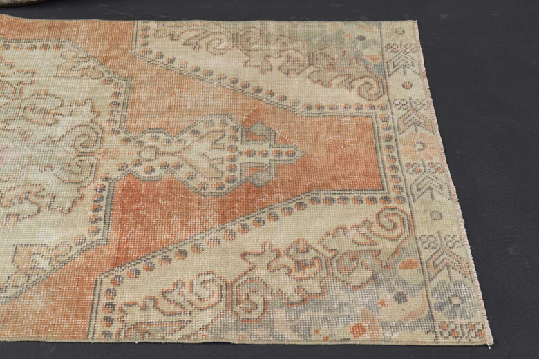 Burnt Orange Vintage Rug