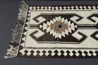 Turkish Vintage Runner Rug - Thumbnail