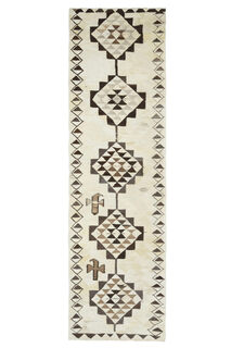 Turkish Vintage Runner Rug - Thumbnail