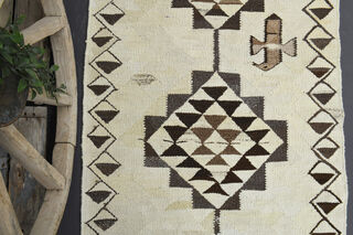 Turkish Vintage Runner Rug - Thumbnail