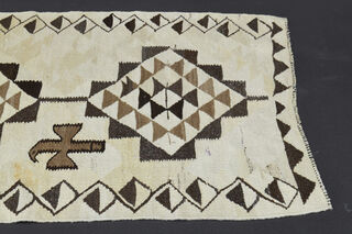 Turkish Vintage Runner Rug - Thumbnail