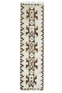 Turkish Vintage Runner Rug - Thumbnail