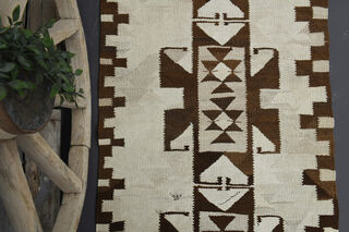 Turkish Vintage Runner Rug - Thumbnail