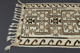 Turkish Vintage Runner Rug - Thumbnail