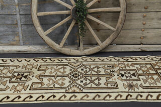 Turkish Vintage Runner Rug - Thumbnail