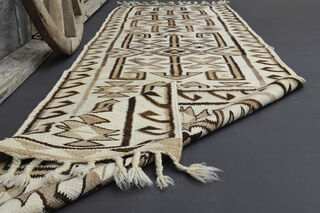 Turkish Vintage Runner Rug - Thumbnail