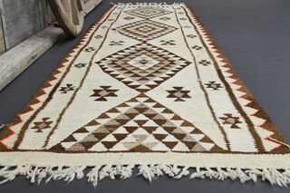 Turkish Vintage Runner Rug - Thumbnail