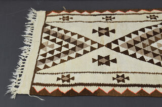 Turkish Vintage Runner Rug - Thumbnail