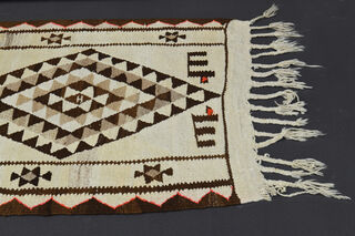 Turkish Vintage Runner Rug - Thumbnail