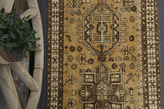 Turkish Neutral Runner Rug - Thumbnail