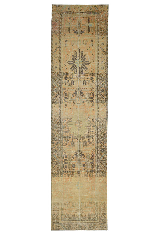 Neutral Vintage Runner Rug