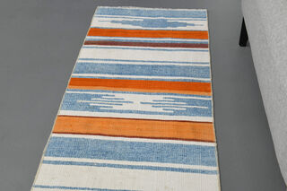 Bright Flatweave Runner Rug - Thumbnail