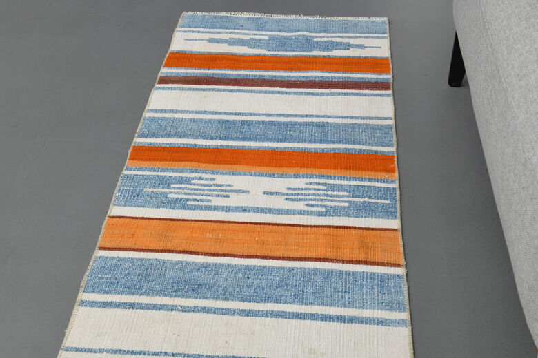 Bright Flatweave Runner Rug