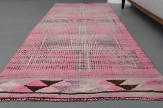 Turkish Vintage Runner Rug - Thumbnail