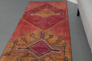 Turkish Vintage Runner Rug - Thumbnail