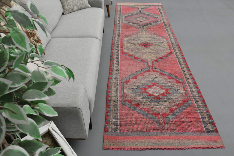 Handwoven Turkish Runner Rug