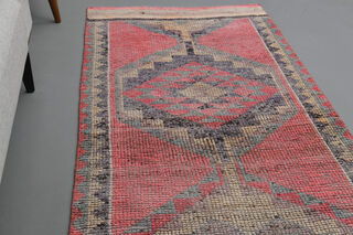 Handwoven Turkish Runner Rug - Thumbnail