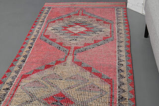 Handwoven Turkish Runner Rug - Thumbnail