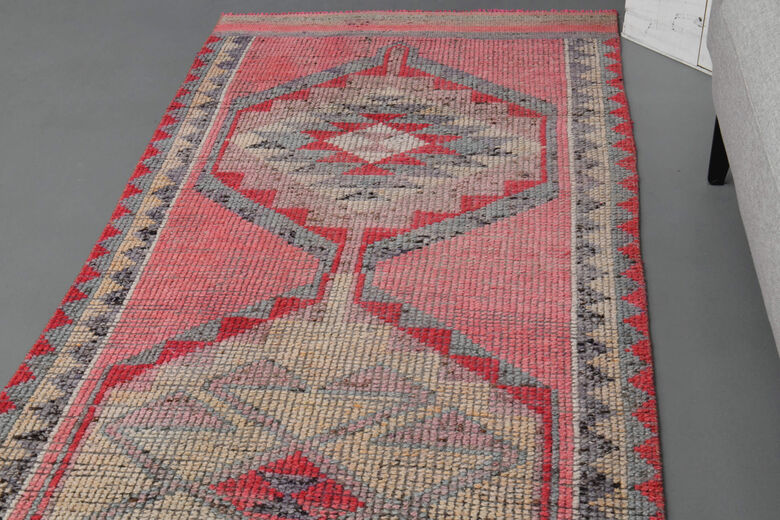 Handwoven Turkish Runner Rug