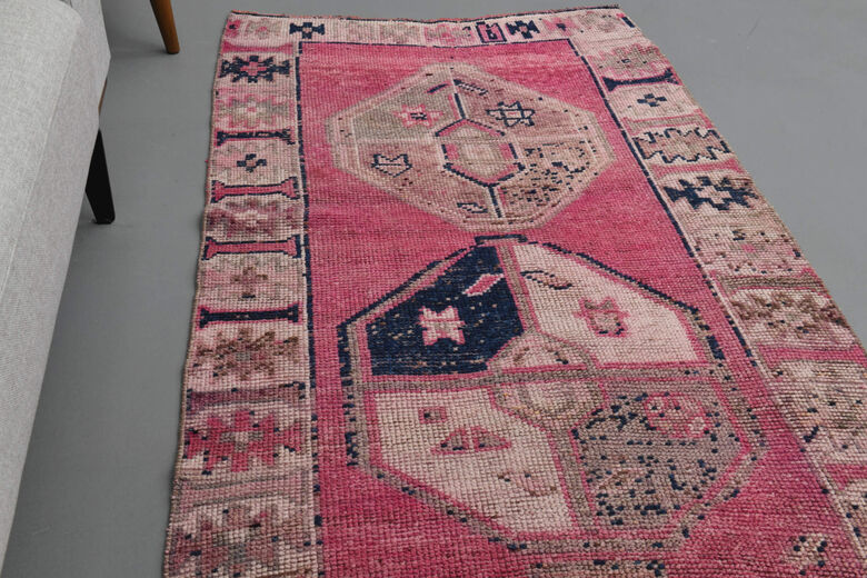 Vintage Handmade Runner Rug