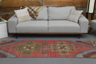 Turkish Runner Rug - Thumbnail