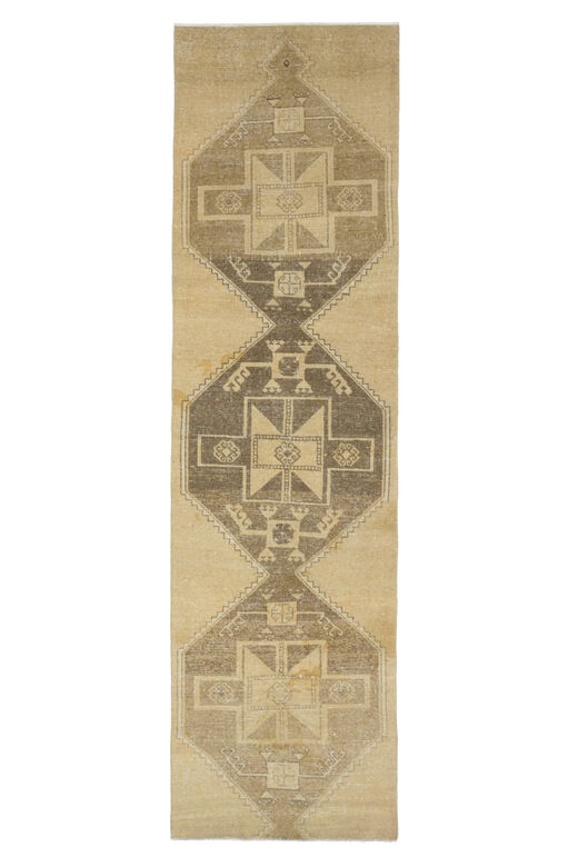 Neutral Vintage Runner Rug