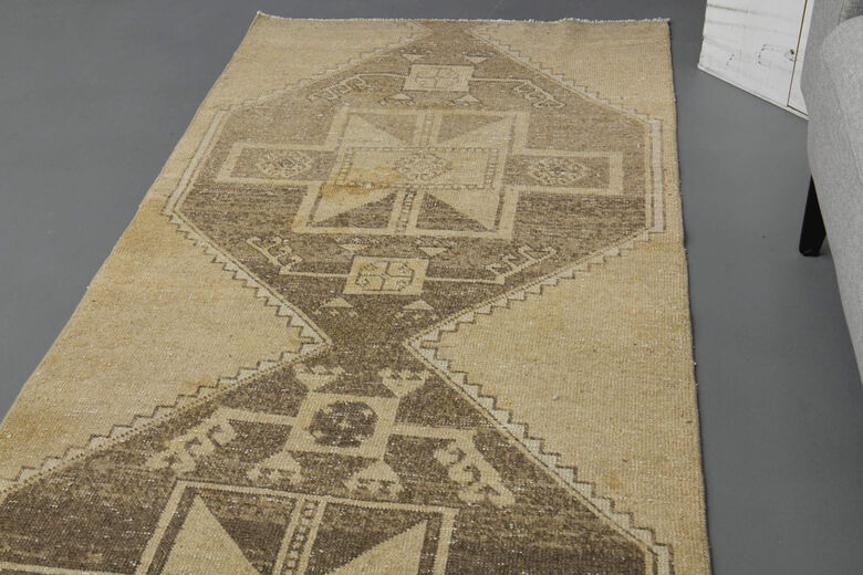 Neutral Vintage Runner Rug