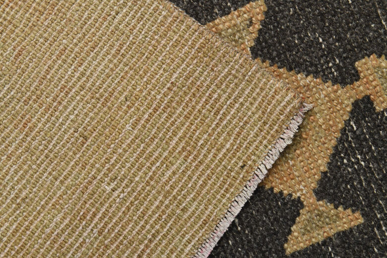 Neutral Turkish Runner Rug